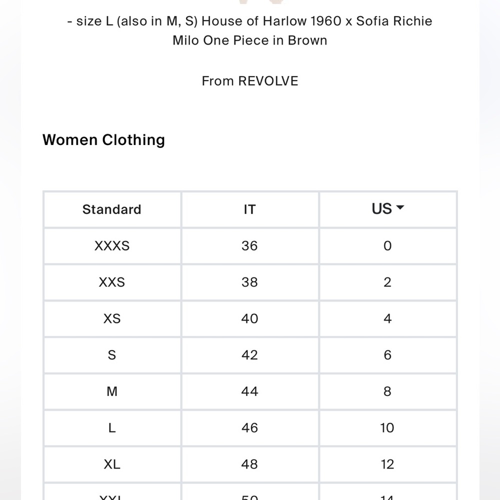 NWOT House of Harlow x Sofia Richie Milo One-Piece, M - Picture 10 of 11